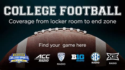 alabama vs auburn xm radio|sirius xm college football schedule.